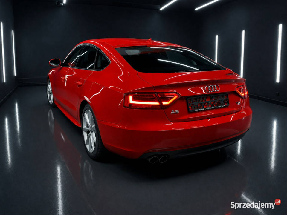 Audi A5 Sportback LIFTmanualledOPŁACONA 8T komputer pokładowy Żabno sprzedam