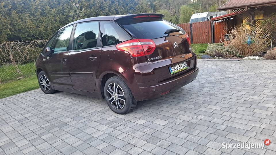 Citroen C4 Picasso 16 HDi Exclusive r 2008 mały łódzkie