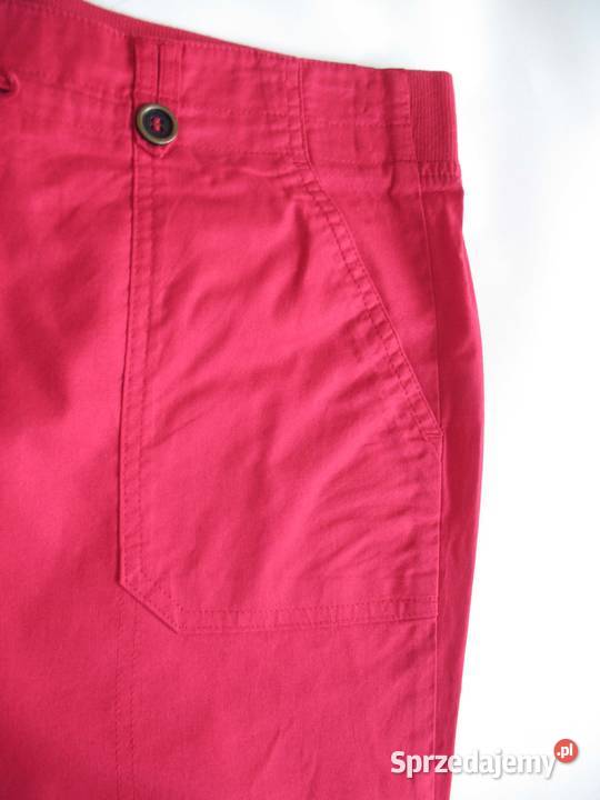 Spodnie damskie bermudy bawełna 46 3xl biodra Rozmiar 46