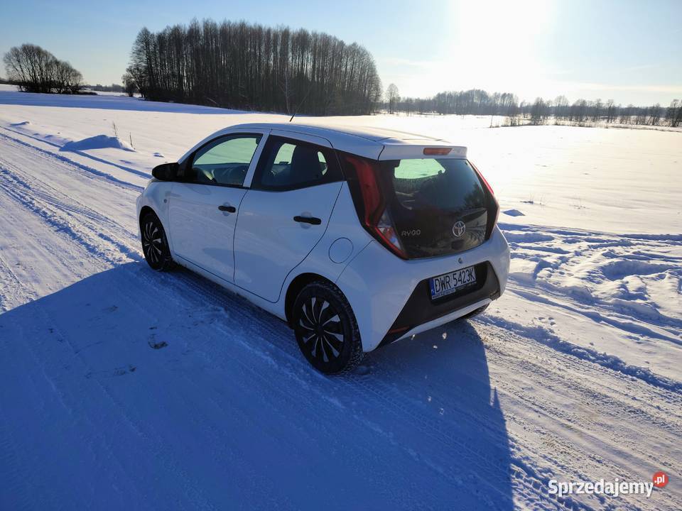 Toyota Aygo II FL 10 Benzyna LPG biały Białystok