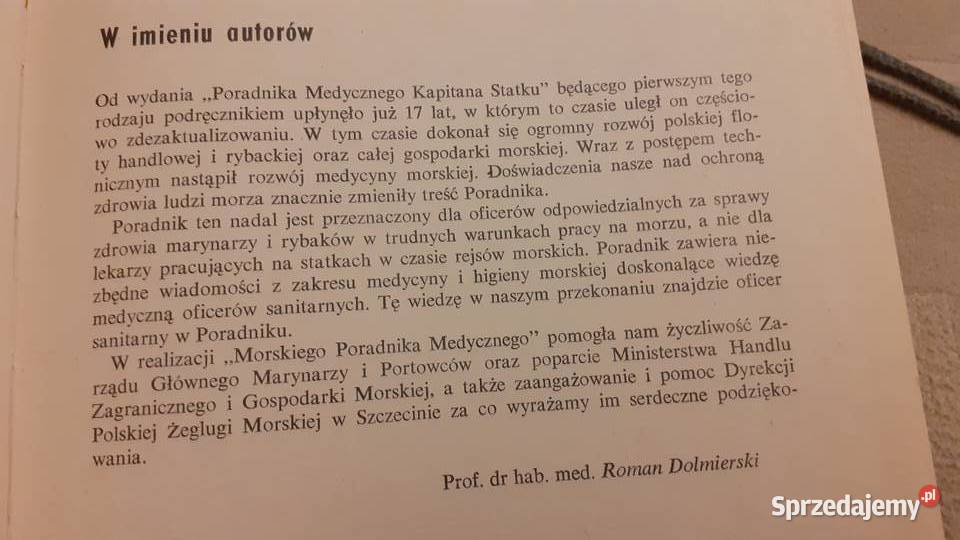 Morski poradnik medyczny Szczecin