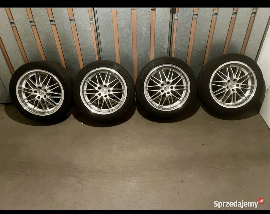Alufelgi aluett z oponami 5x112 18 Samochodowe Pińczów