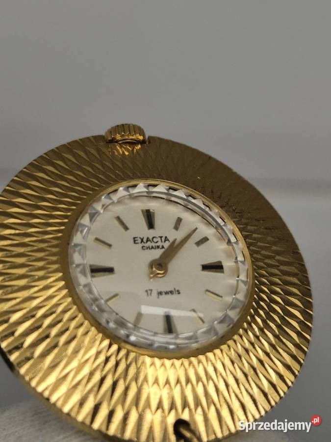 Zegarek wisiorek ChaikaExacta ZSRR Au 5