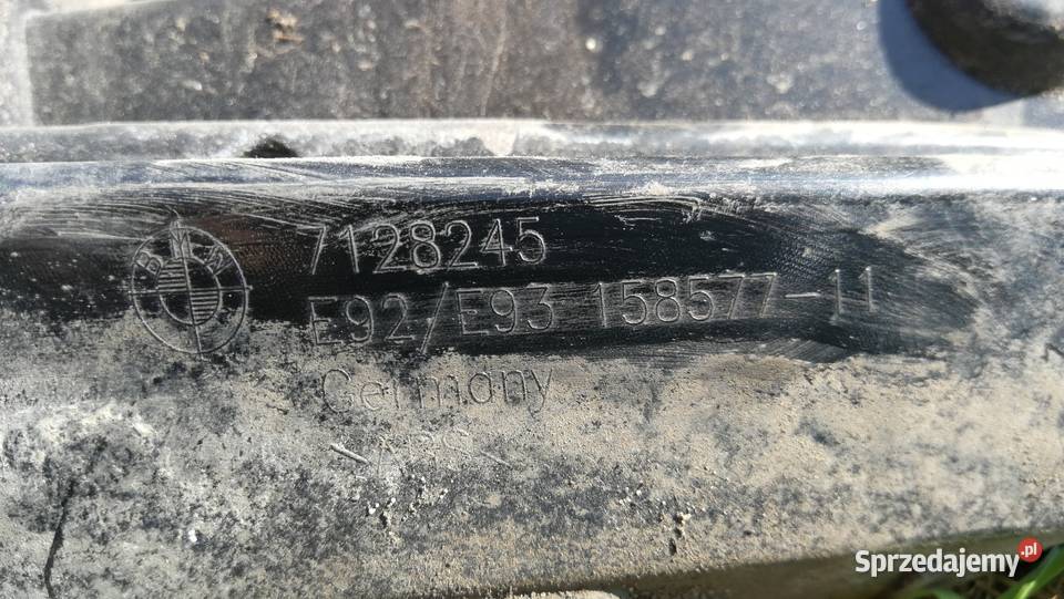 BMW E92 E93 Mocowanie ślizg zderzaka prawy lewy zderzaki sprzedam