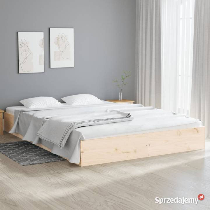 vidaXL Rama łóżka bez materaca 140x200 SKU820042 Warszawa