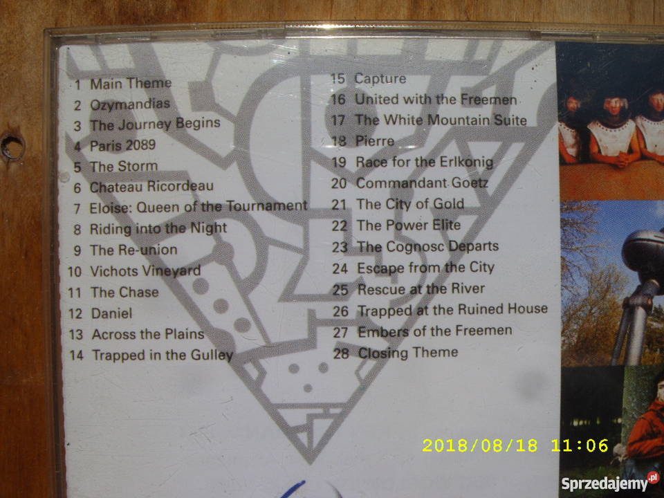 CD filmowa KEN FREEMANTHE TRIPODS Wołów