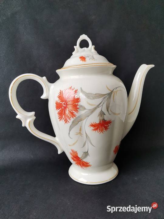Stary przedwojenny dzbanek porcelana Giesche Art Katowice