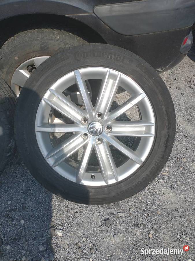 Alufelgi 18VW Tiguan 5N oryginalne śląskie Cisiec sprzedam