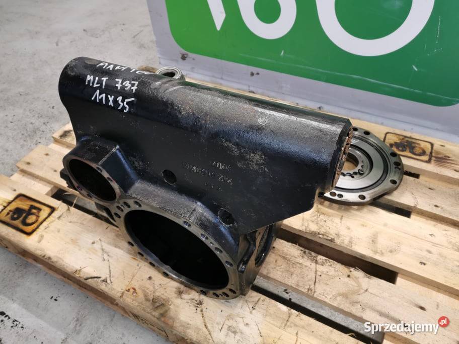 Manitou MLT 635 Środek mostu 11X35 Spicer tył wielkopolskie Wilkowo