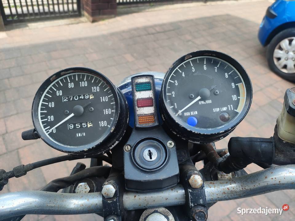 Kawasaki Z 400 z 1974r Sprawny na chodzie 27000km mazowieckie Nowy Dwór Mazowiecki sprzedam