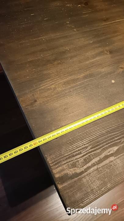 Biurko elektryczneregulowane drewniany blat Gdynia