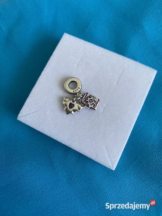 nowa oksydowana zawieszka charms beads nietoperz srebro Gdynia sprzedam