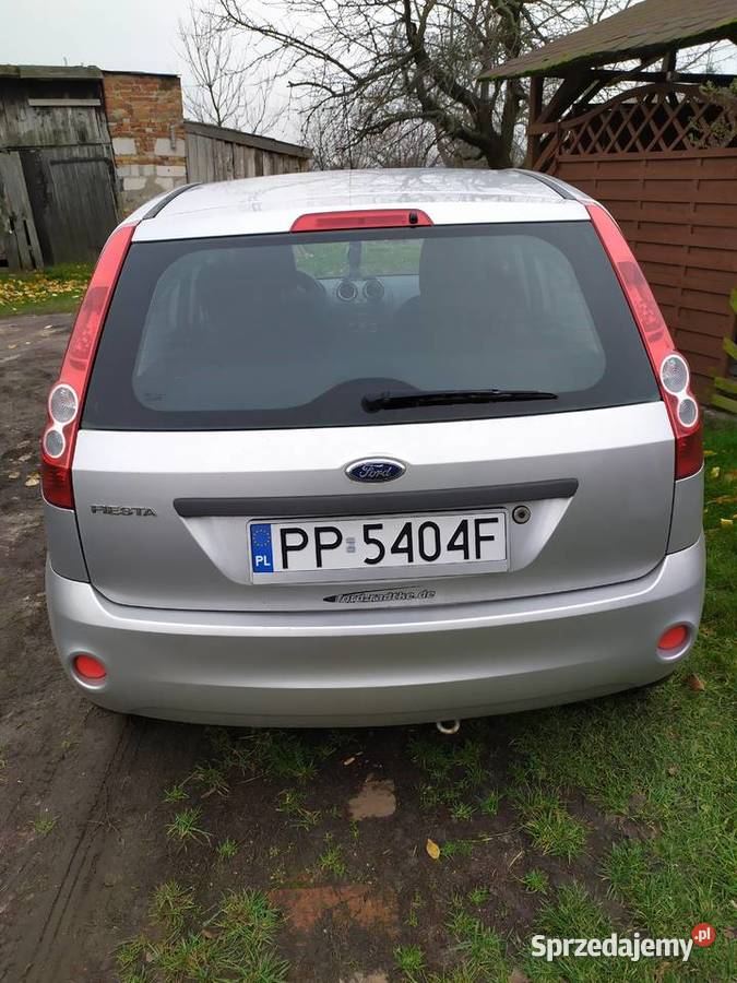 Ford Fiesta mk6 2007 r Piła sprzedam