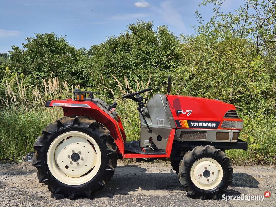 Traktorek traktor YANMAR F7D 16 44 Glebogryzarka Maluszyn