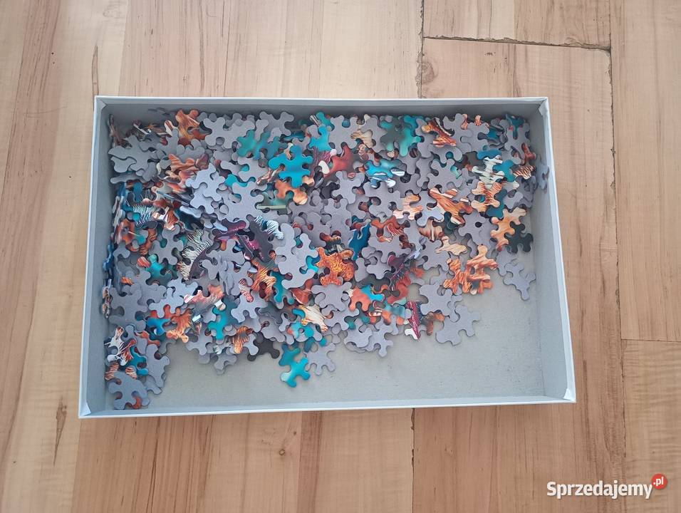 puzzle Trefl Crazy Shapes tygrys 600 elementów