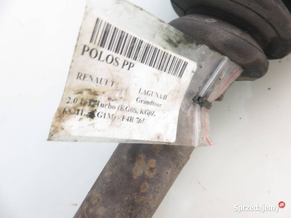 PÓŁOŚ PRAWA RENAULT LAGUNA II 20 Turbo