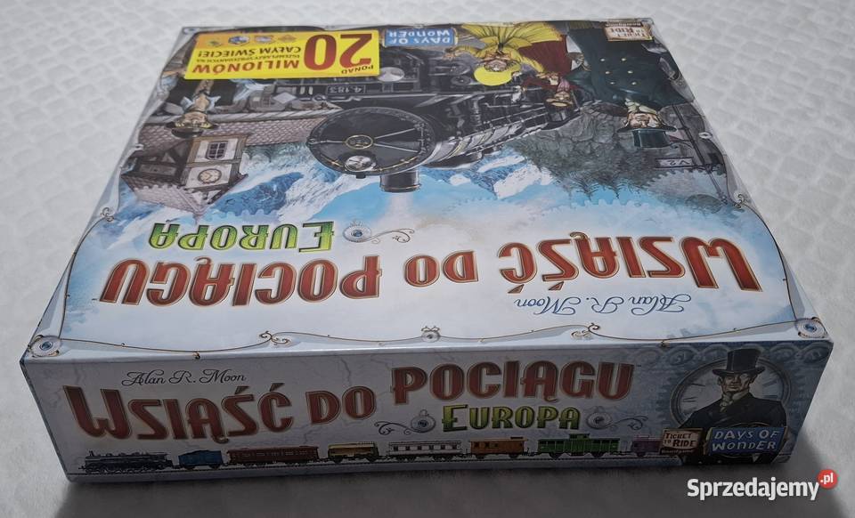 Gra planszowa Wsiąść do pociągu Europa Days of Czeladź