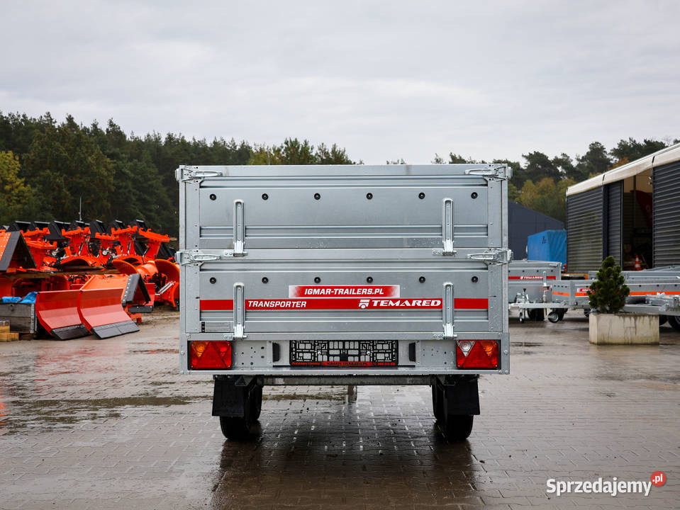 Przyczepa TEMARED TRANSPORTER 30152 burty BIS