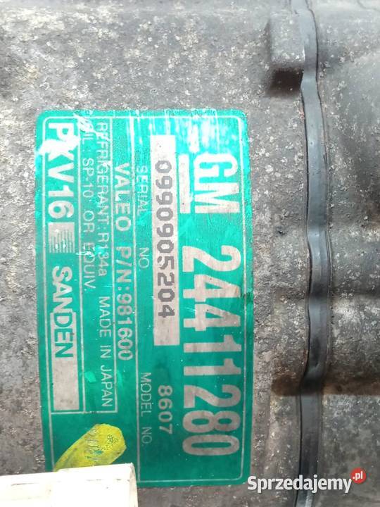 SPRĘŻARKA KLIMATYZACJI 24411280 20 T Saab 93 II