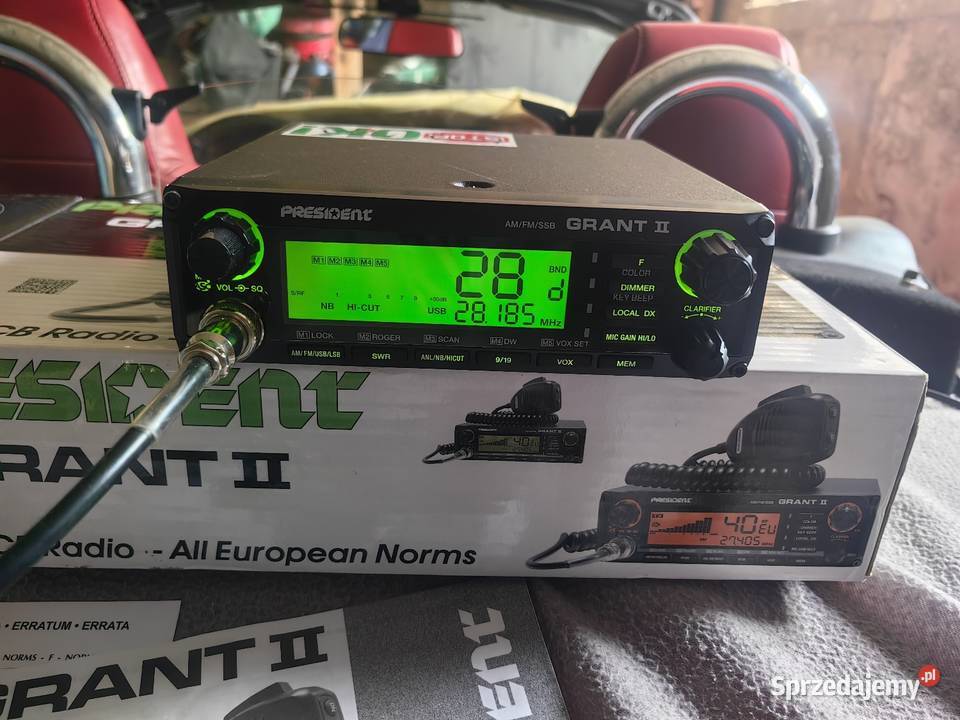 President grant II SSB Am FM asc 400 kanałów CB Ruda Śląska