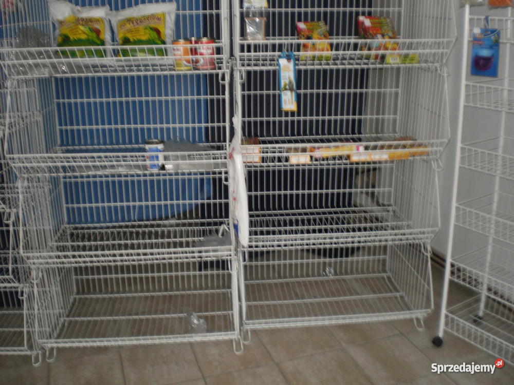 Regały sklepowe z drutu Olkusz