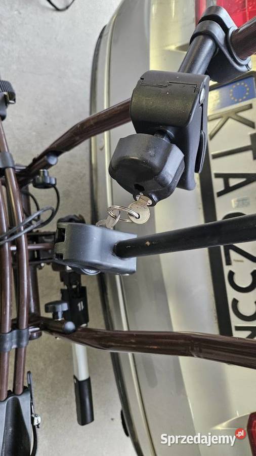 Bagażnik na hak Eufab Jake 2 3 rowery Łęg Tarnowski