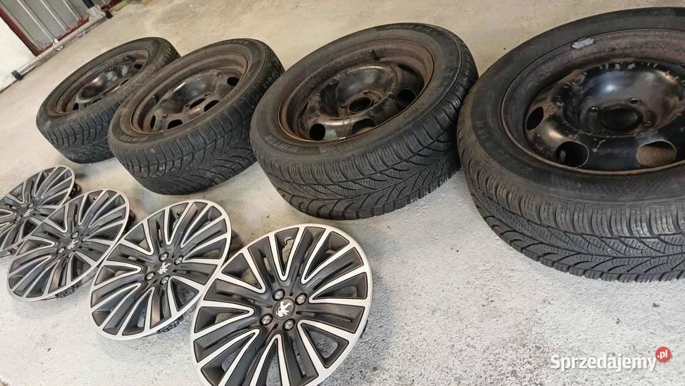 Koła stal zimowe CitroenPeugeot BerlPart 1655215
