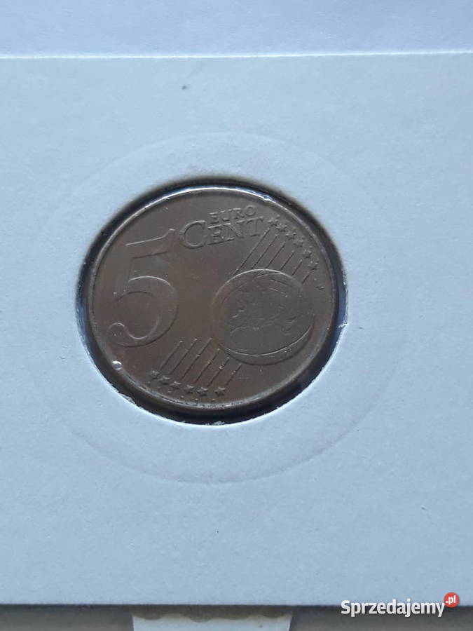 5 Eurocentów Belgia 1999 2003 r Numizmatyka Konin