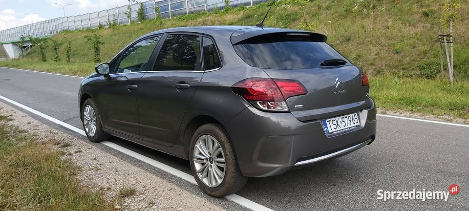 Citroen C4 HB 16 eHDI 114 2015r 92 300 NAVI kurtyny powietrzne świętokrzyskie Skarżysko-Kamienna