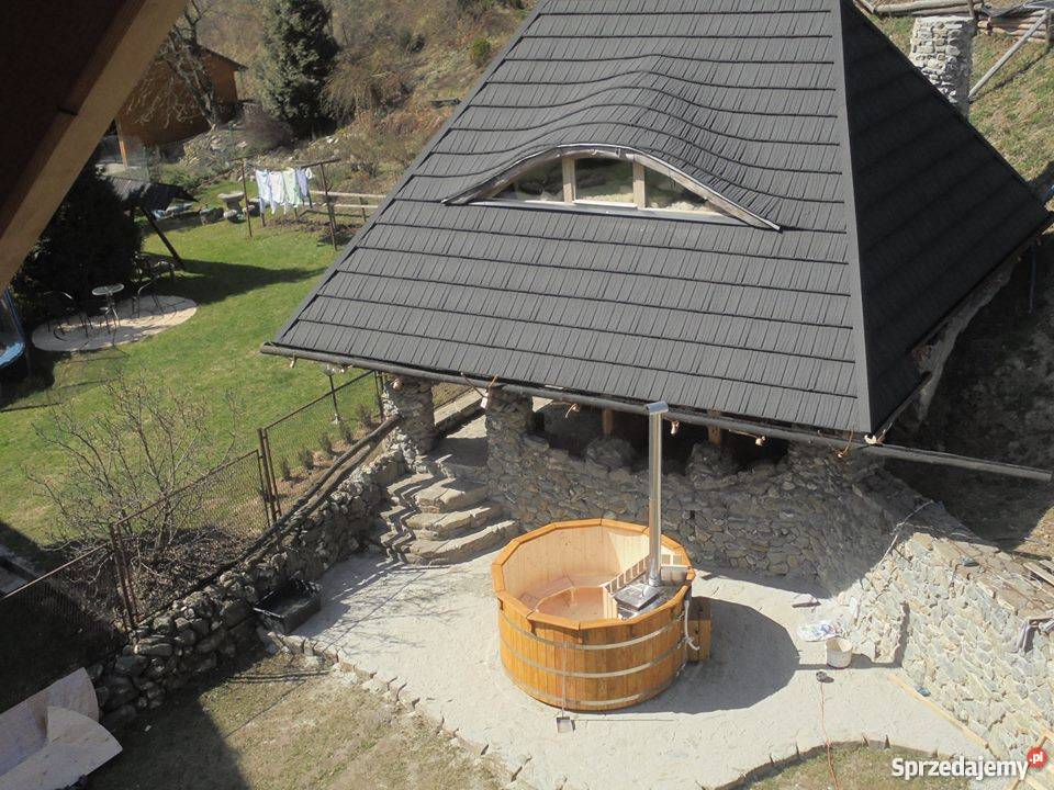 Beczka 160 Balia Kąpielowa Gorąca Bania Hot Tub Baseny i oczka wodne podlaskie Suwałki