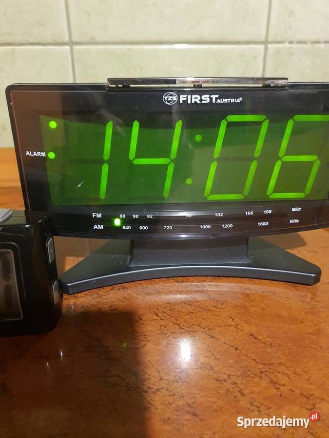 Zegar z radiem FIRST i drugi TIMEPOLL sprawne Łódź