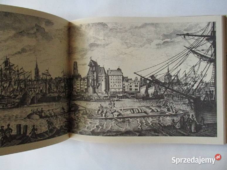 Gdańsk w dawnych rycinach architektura Gdańsk Poradniki, albumy i reportaże Książki i Podręczniki Łódź