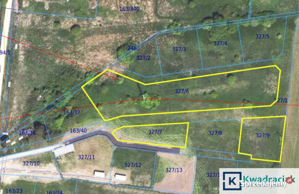 Do sprzedaży działka Załuż 729m2 rekreacyjna Sprzedaż