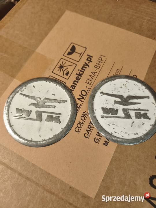 Oryginalne emblematy WSK Tłuszcz