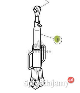CLAAS RENAULT ATLES 936 RZ V5 Drążek Podnośnika Jastrzębniki