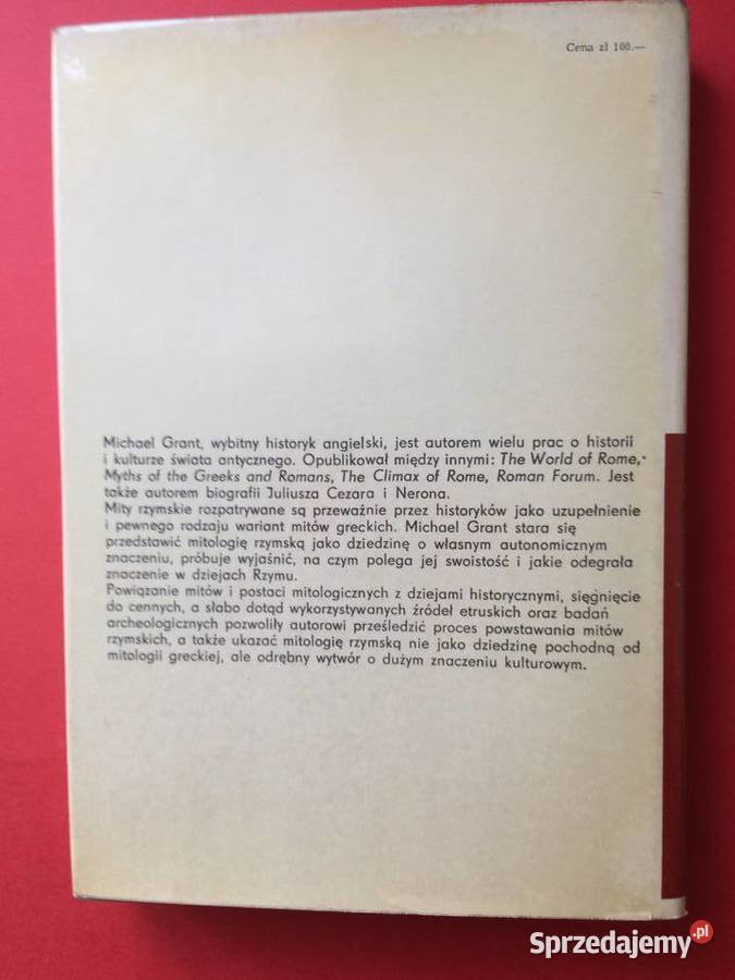 2885 Mity Rzymskie zachodniopomorskie Szczecin sprzedam