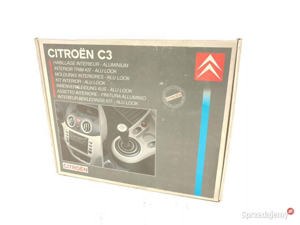 ZESTAW NAKŁADEK LEWARKA ALUMINIUM CITROEN C3 sprzedam