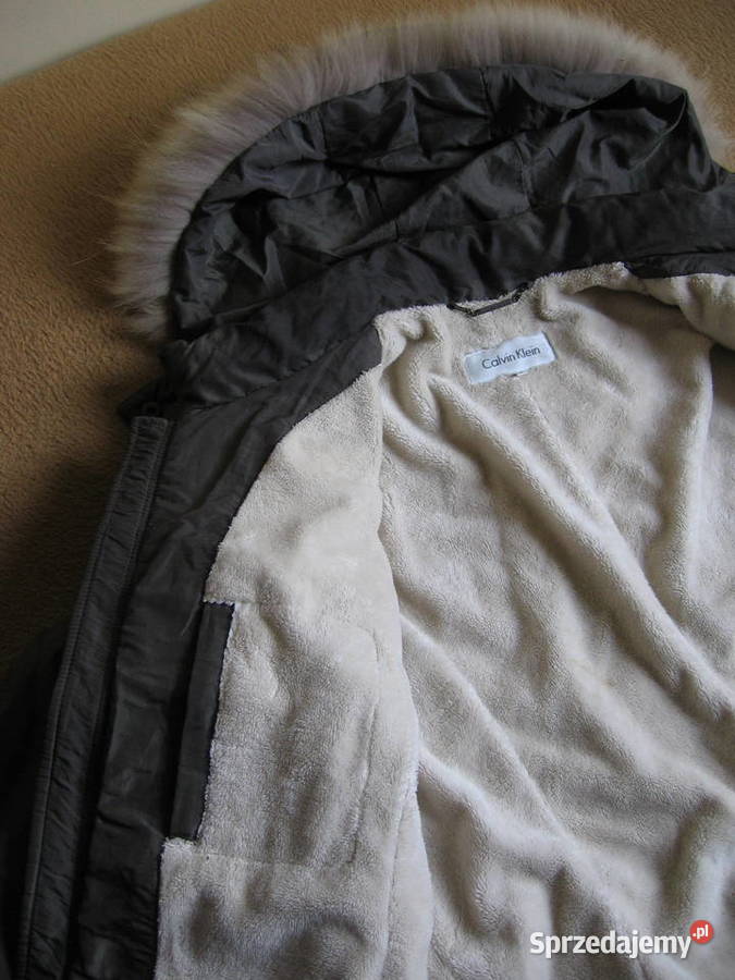 Kurtka damska puchowa Calvin Klein zielony Olsztyn