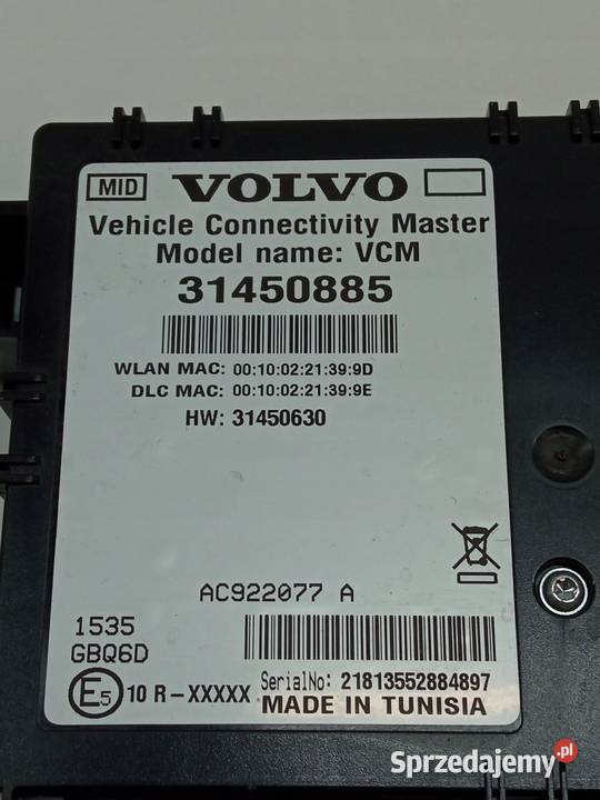 MODUŁ VCM 31450885 Volvo XC 90 II 2015