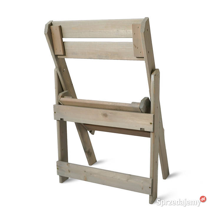 krzesło ogrodowe składane drewniane nowoczesne Elbląg