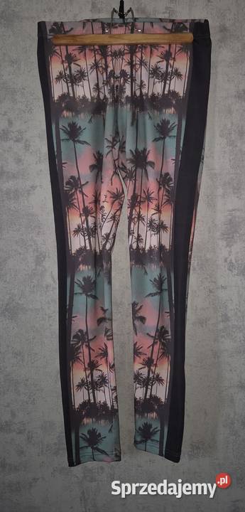 Legginsy damskie Atmosphere palmy 40L Pozostałe Łódź