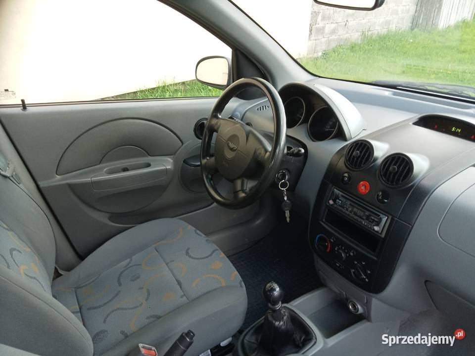 Daewoo Kalos 14 Benzyna 83 El szyby Klimatyzacja Końskie sprzedam