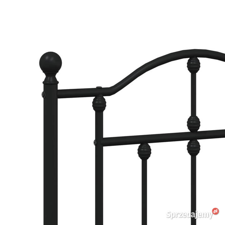 Metalowe wezgłowie czarne 200 WM353477 Warszawa