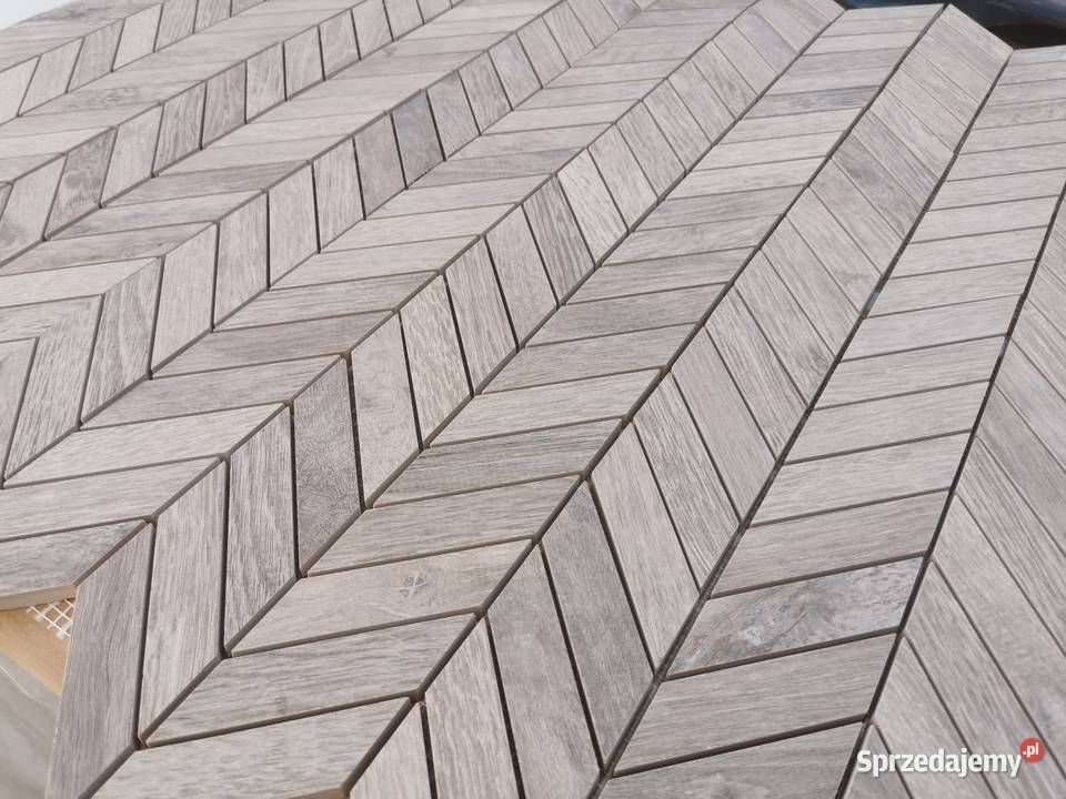Jodełka Chevron CISA CERAMICCHE 35x37 Poskwitów