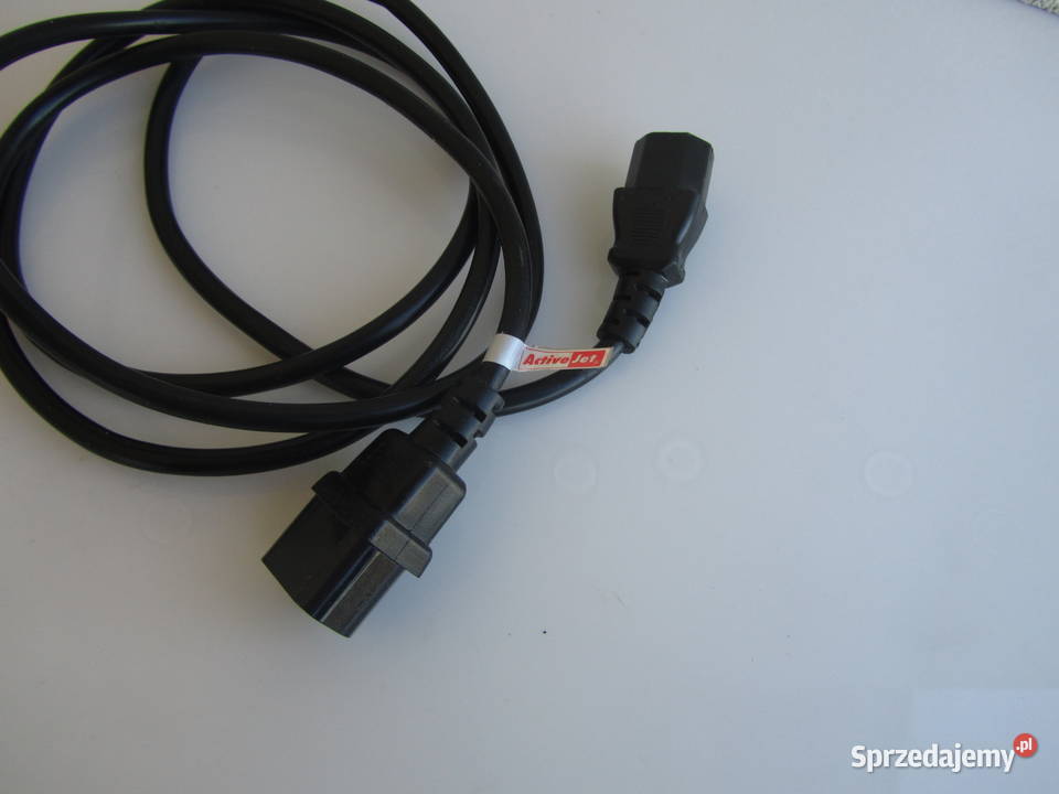 Przedłużacz kabel czarny C 13 C 14 długość 18 m warmińsko-mazurskie Olecko