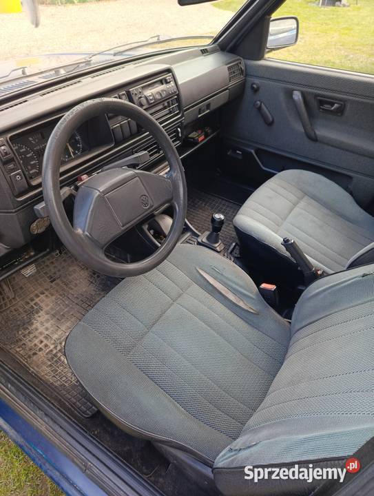 Volkswagen Golf mk2 16 benzyna gaz Rok produkcji 1991 Kruszwica