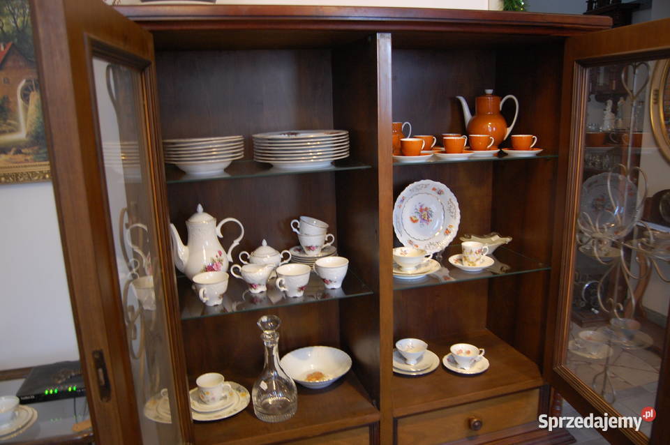 Stylowa witryna biblioteczka Lublin sprzedam