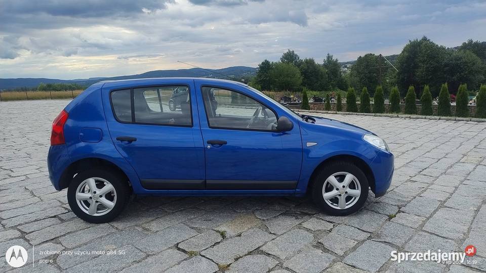 DACIA SANDERO 2009 BENZYNA ALU KLIMA CD OKAZJA sprzedam