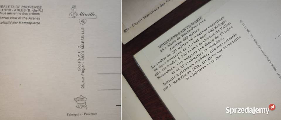 stare widokówki pocztówki Francja zabytki Kielce