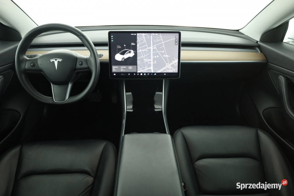 Tesla Model 3 Std Range Plus 52kWh czujnik martwego pola dolnośląskie Bielany Wrocławskie